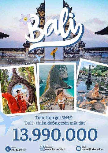 Tour du lịch Bali 5 ngày 4 đêm